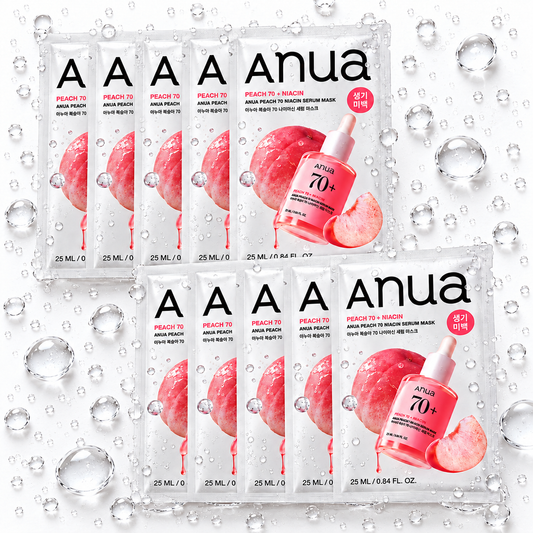 Anua - Peach 70 Niacin Serum Mask Sheet 25g X 10ea