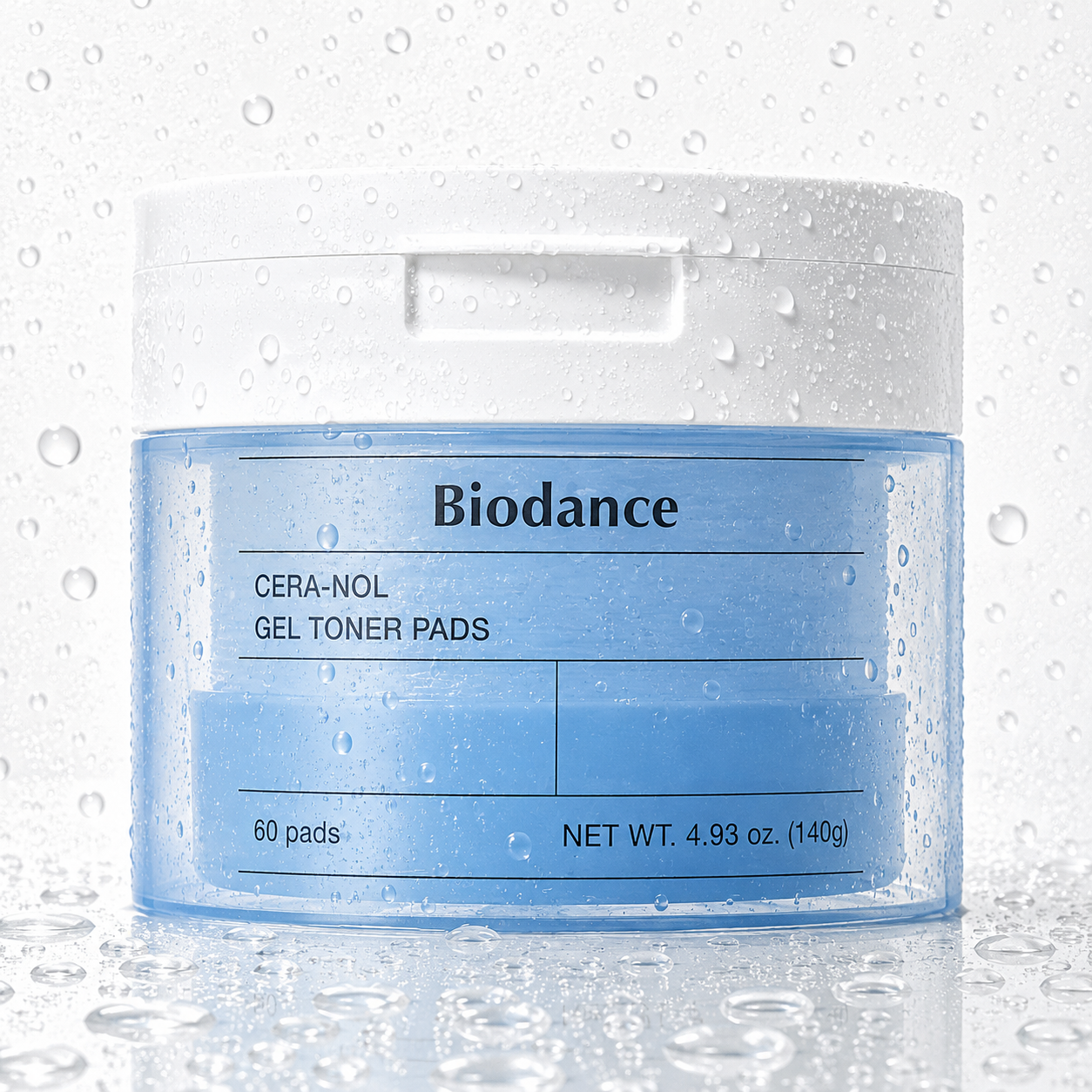 Biodance - CERA-NOL Gel Toner Pads 140g/60ea