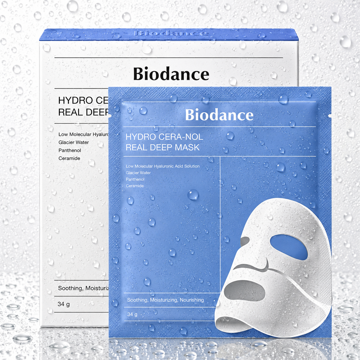 Biodance - Hydro Cera-Nol Real Deep Mask Sheet 4P
