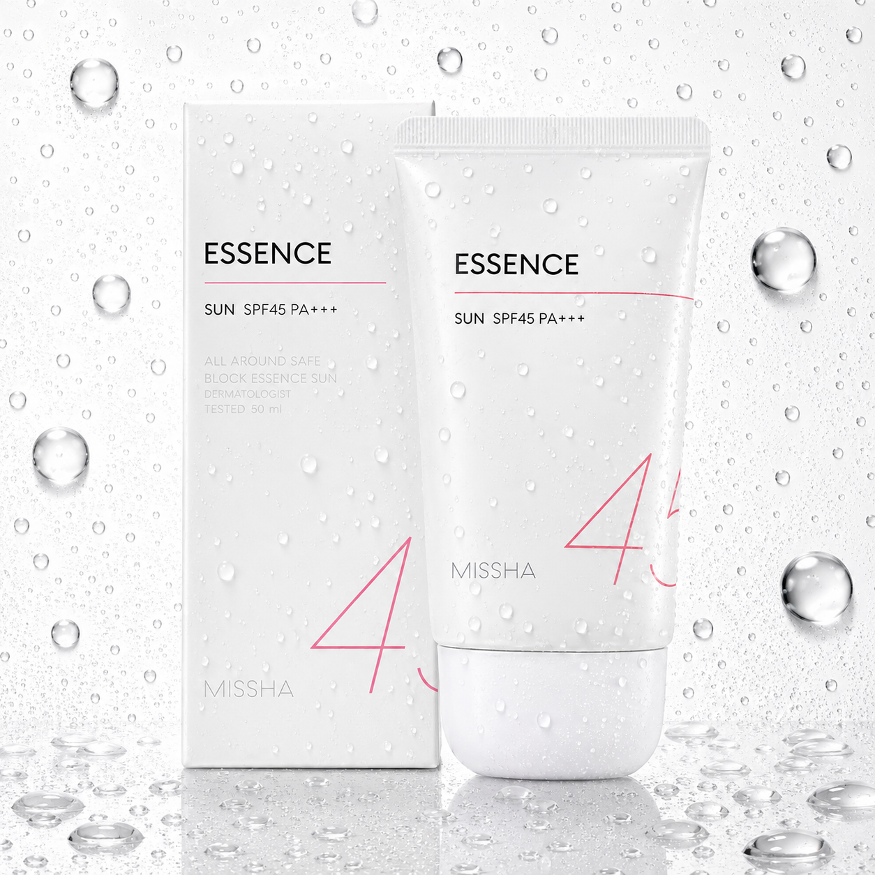 MISSHA - All Around Safe Block Essence Sun SPF45 PA+++ 50ml