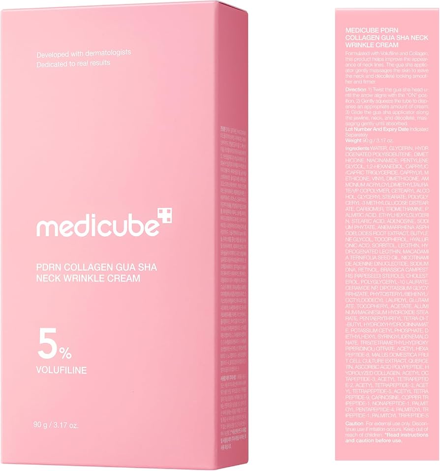 medicube - PDRN Collagen Gua Sha Neck Wrinkle Cream 90g