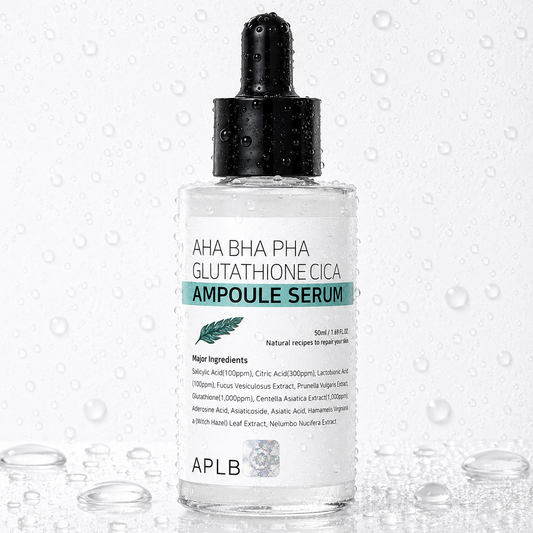 APLB - AHA BHA PHA Glutathione Cica Ampoule Serum 50ml