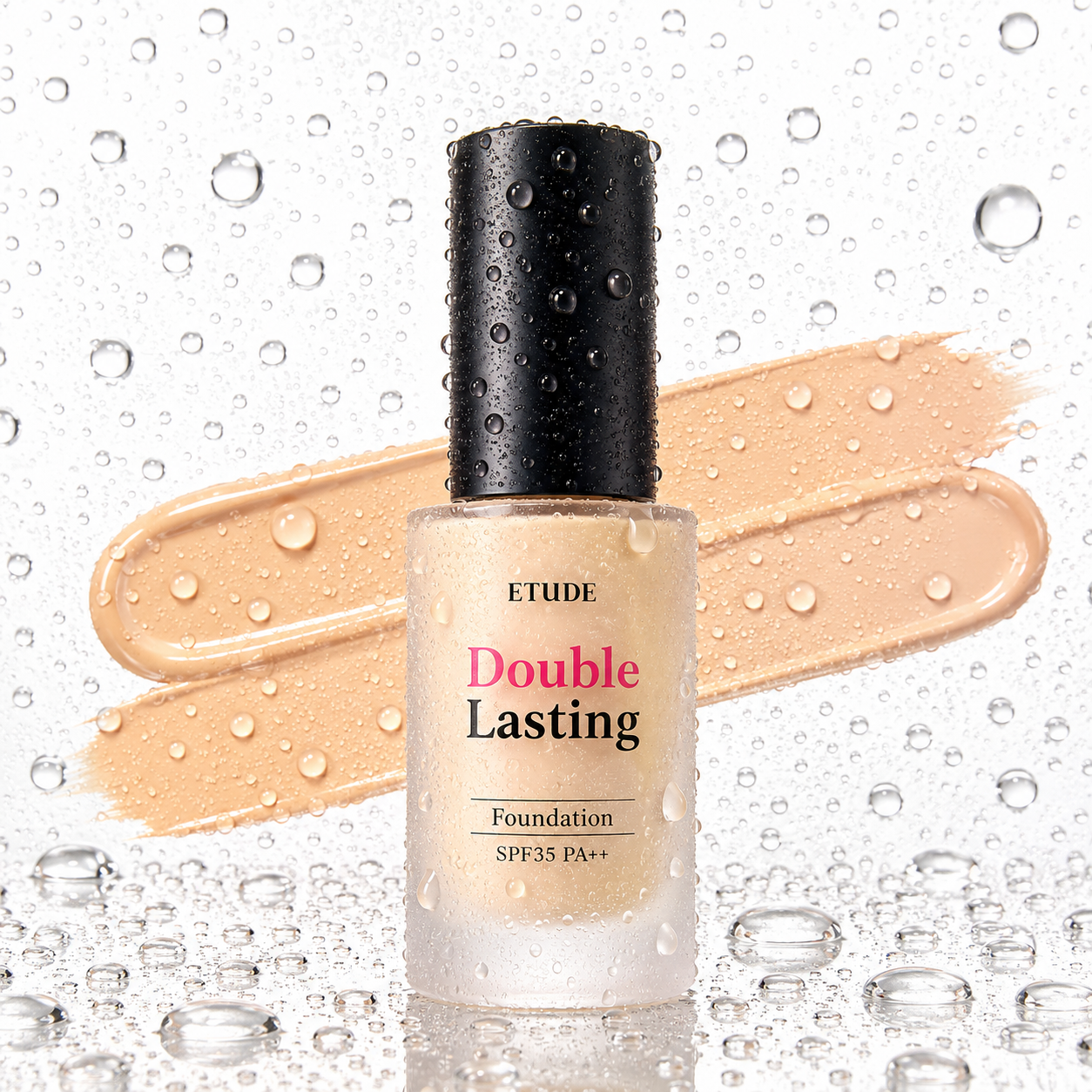Etude House - Double Lasting Foundation 30g - No.17C1 Light Vanilla