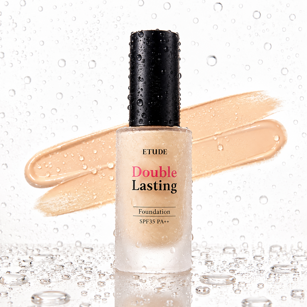 Etude House - Double Lasting Foundation 30g - No.17C1 Light Vanilla