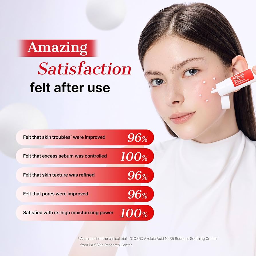 COSRX - Azelaic Acid 10 B5 Redness Soothing Cream Gel 30ml