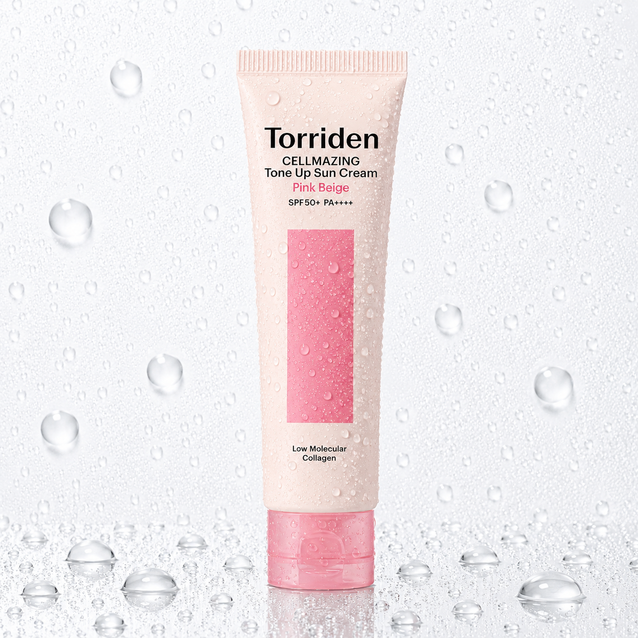Torriden Cellmazing Pink Beige Tone Up Sun Cream SPF50+ PA++++ 60ml