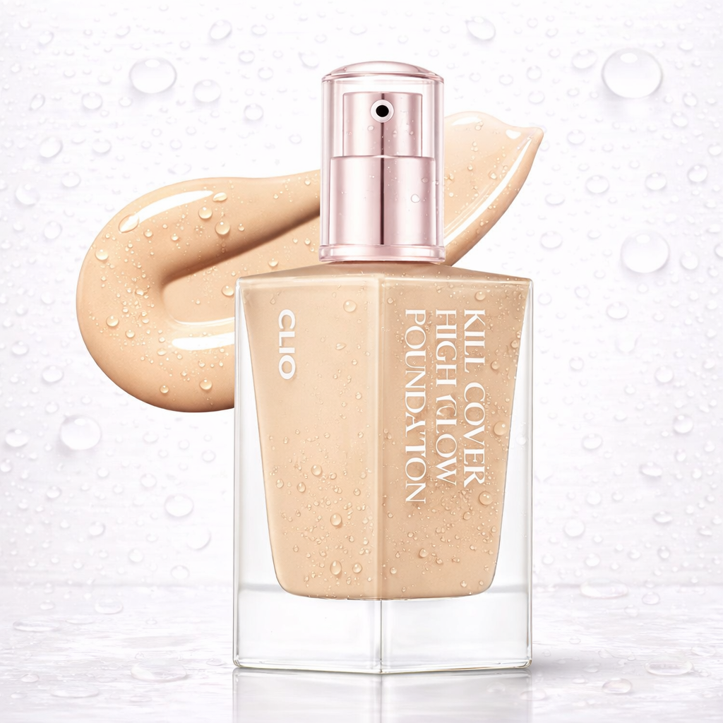 Clio - Kill Cover High Glow Foundation 38g 4 Ginger