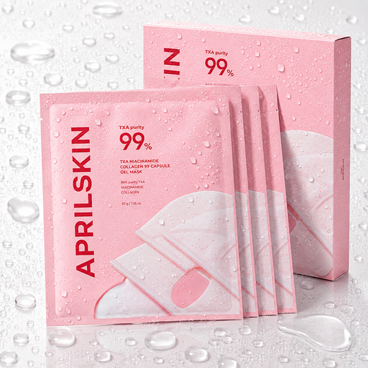 APRILSKIN - TXA Niacinamide Collagen 99 Capsule Gel Mask 30g X 4ea