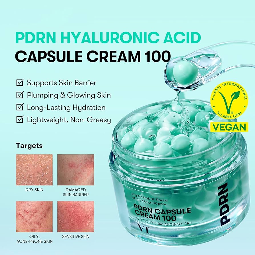 VT Cosmetics - PDRN Capsule Cream 100 50ml
