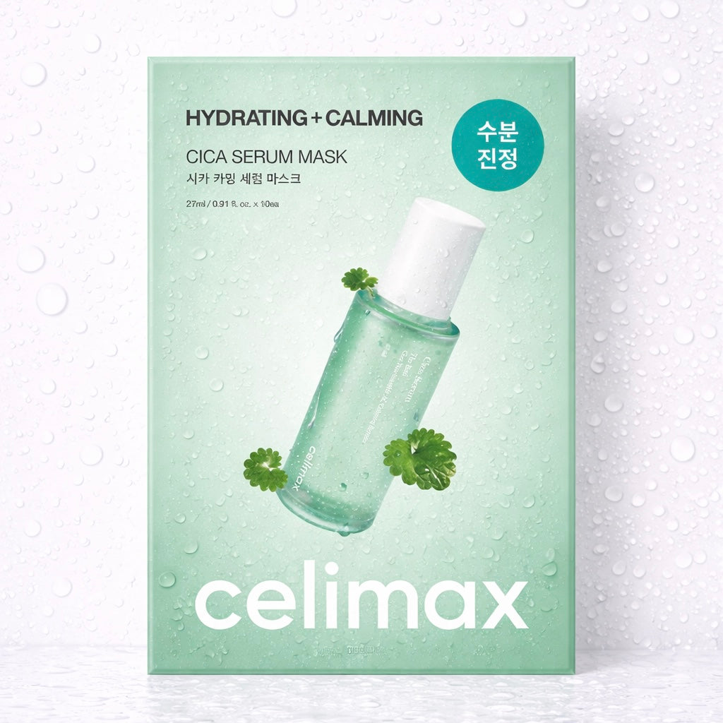 celimax - The Real Cica Calming Serum Mask 10ea