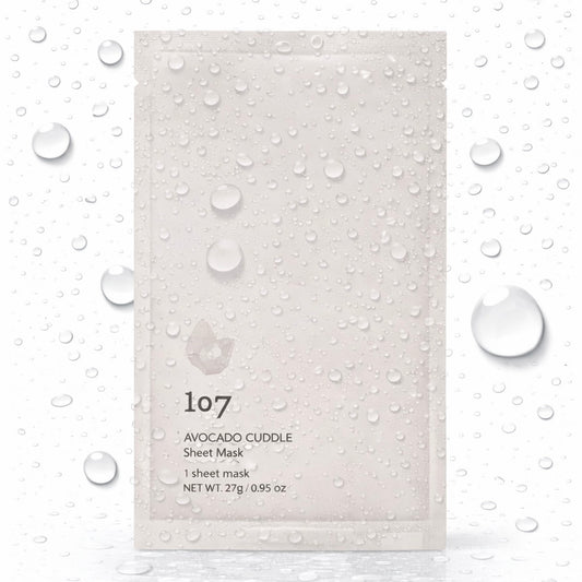 107 - Avocado Cuddle Sheet Mask (5 sheets set) 25g*5sheets