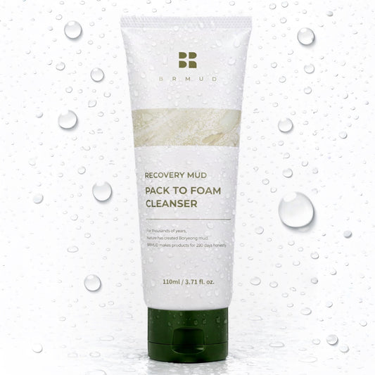 BRMUD - Recovery Mud Pack To Foam Cleanser 110ml