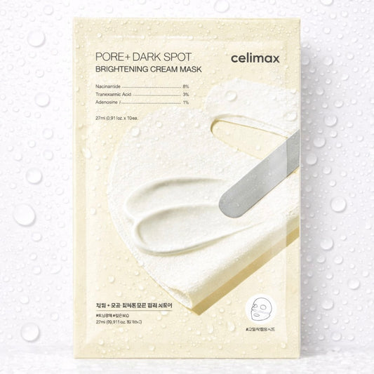 celimax - Pore+Dark Spot Brightening Cream Mask 4ea