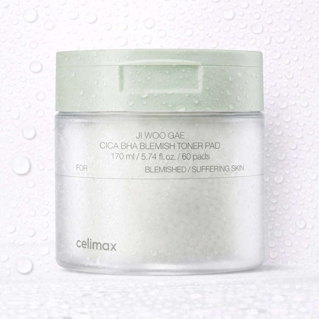 celimax - Ji Woo Gae Cica BHA Blemish Toner Pad 60pad