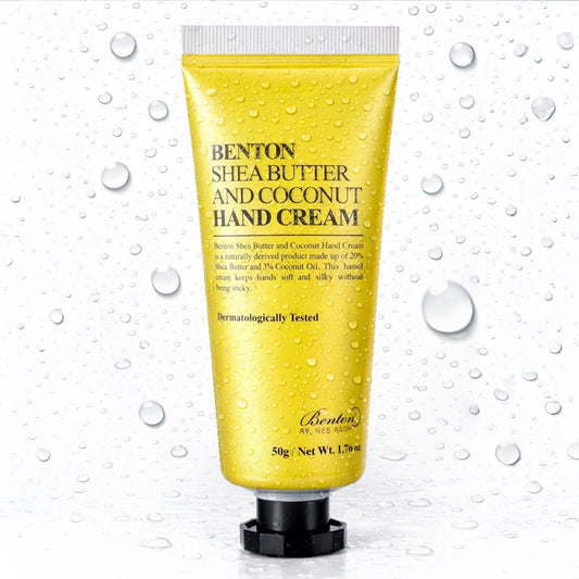 Benton - Shea Butter and Coconut Hand Cream 50g