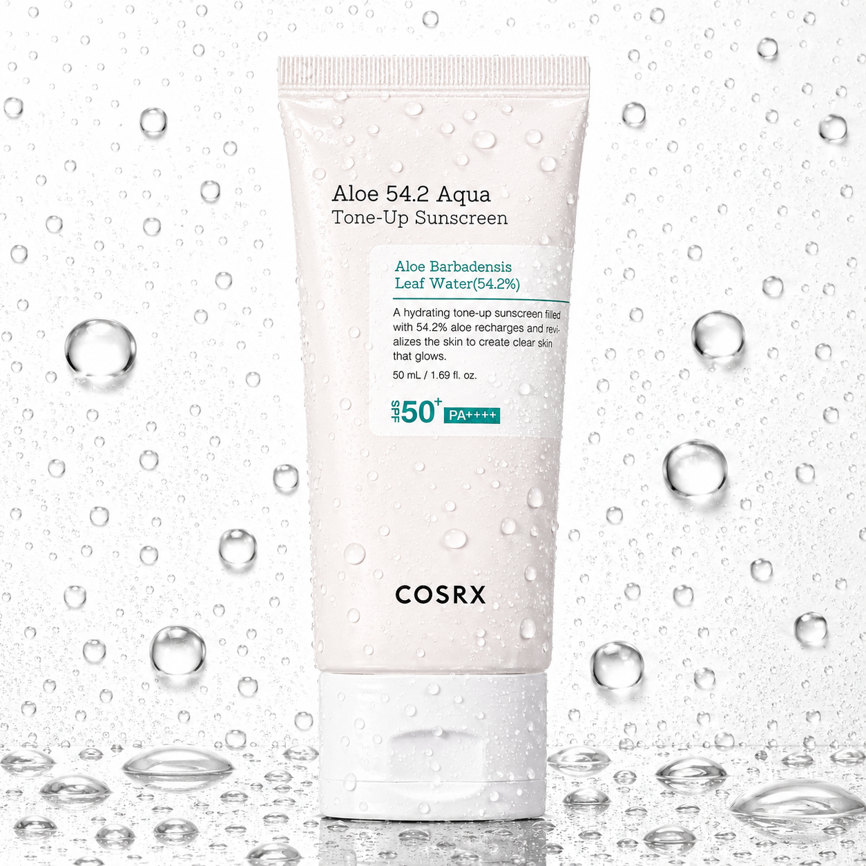 COSRX - Aloe 54.2 Aqua Tone-up Sunscreen SPF 50+ PA++++ 50ml