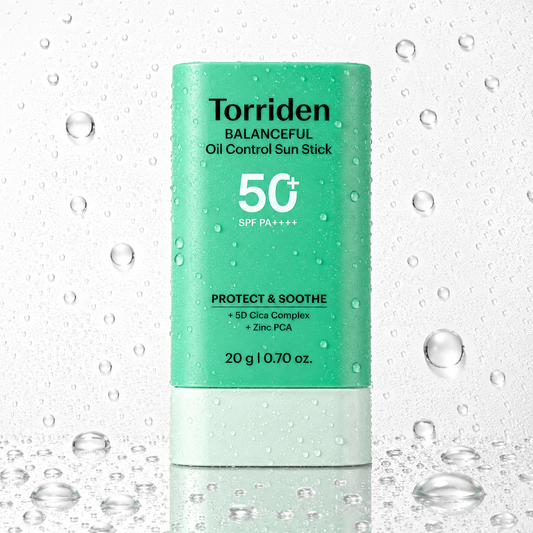 Torriden - Balanceful For Men Cica Oil Control Sun Stick SPF50+ PA++++ 20g