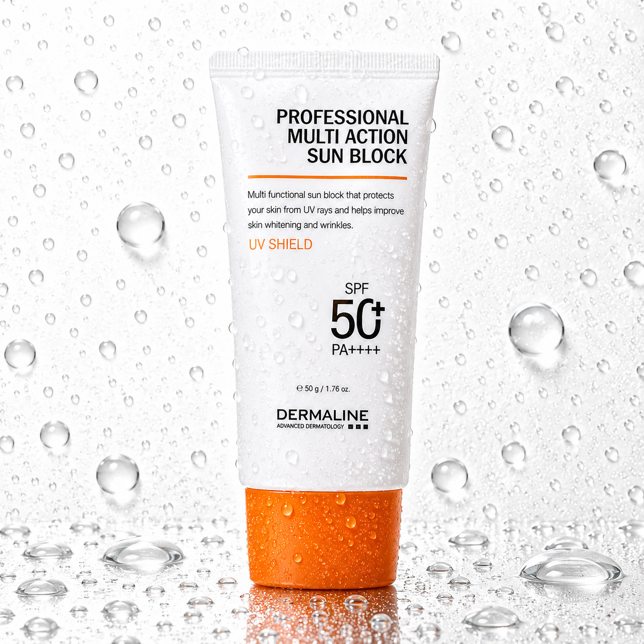DERMALINE - Professional Multi Action Sunblock SPF50+ PA+++ 50ml