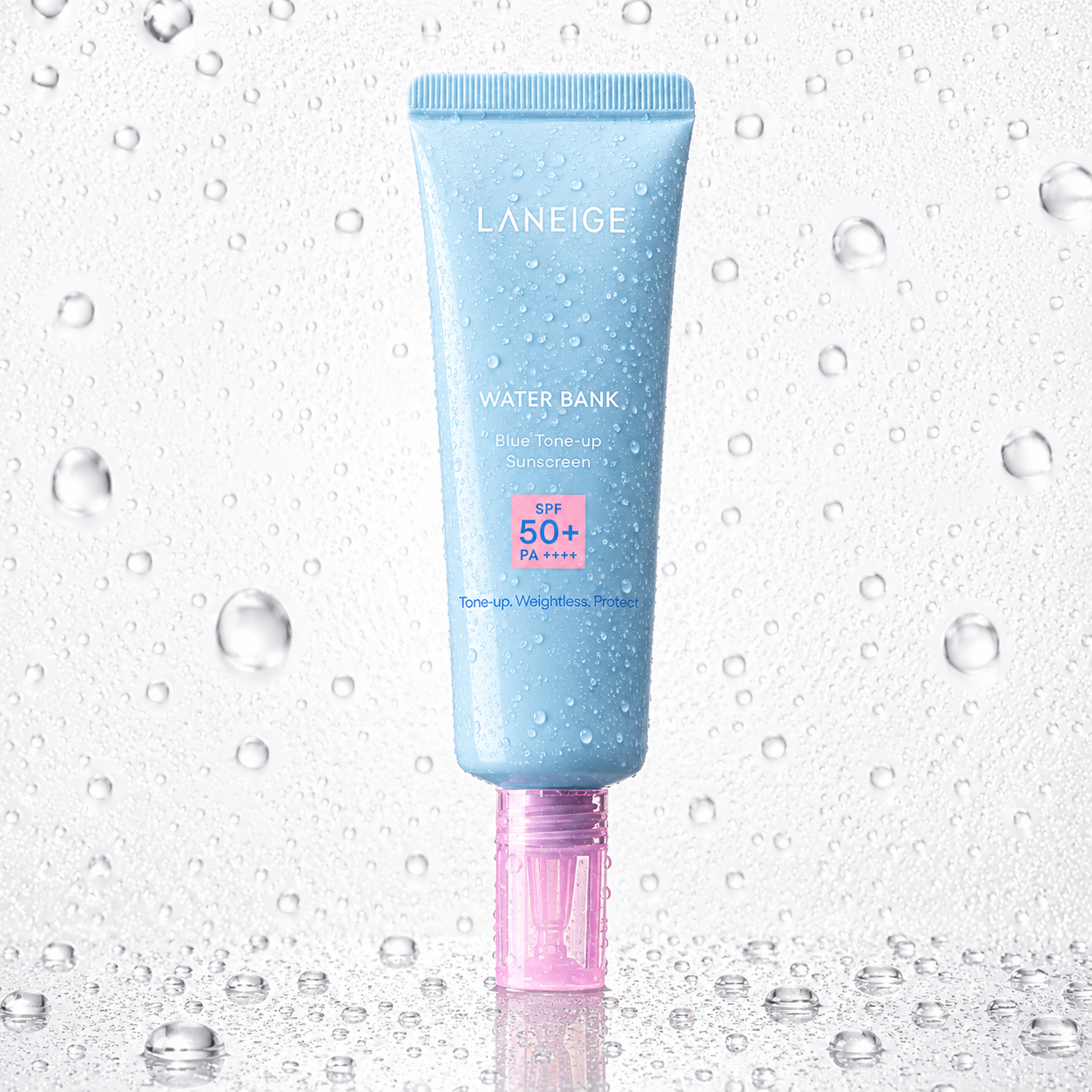 LANEIGE Water Bank Blue Tone-Up Sun Cream SPF50+ PA++++ 50ml