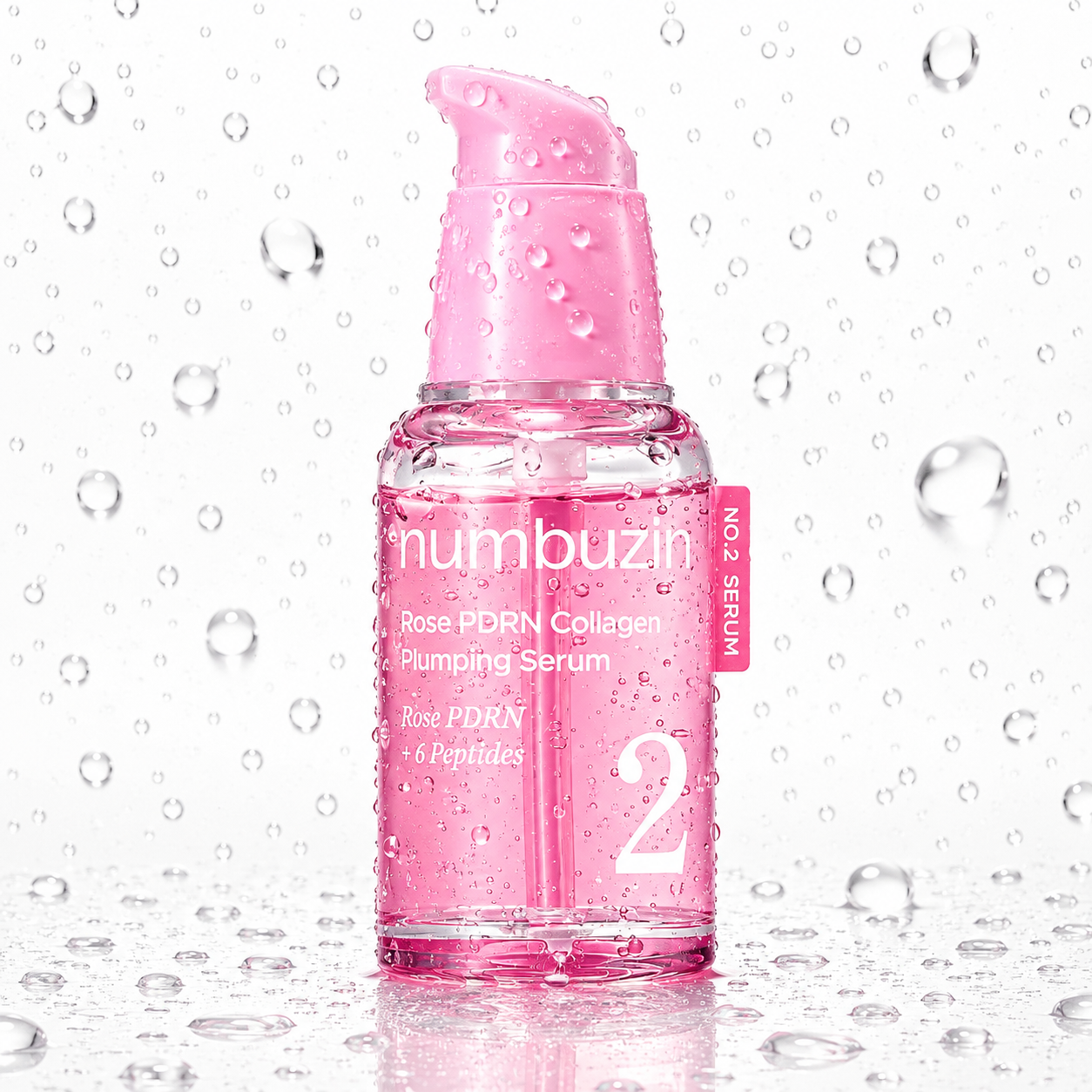numbuzin - No.2 Rose PDRN Collagen Plumping Serum 30ml