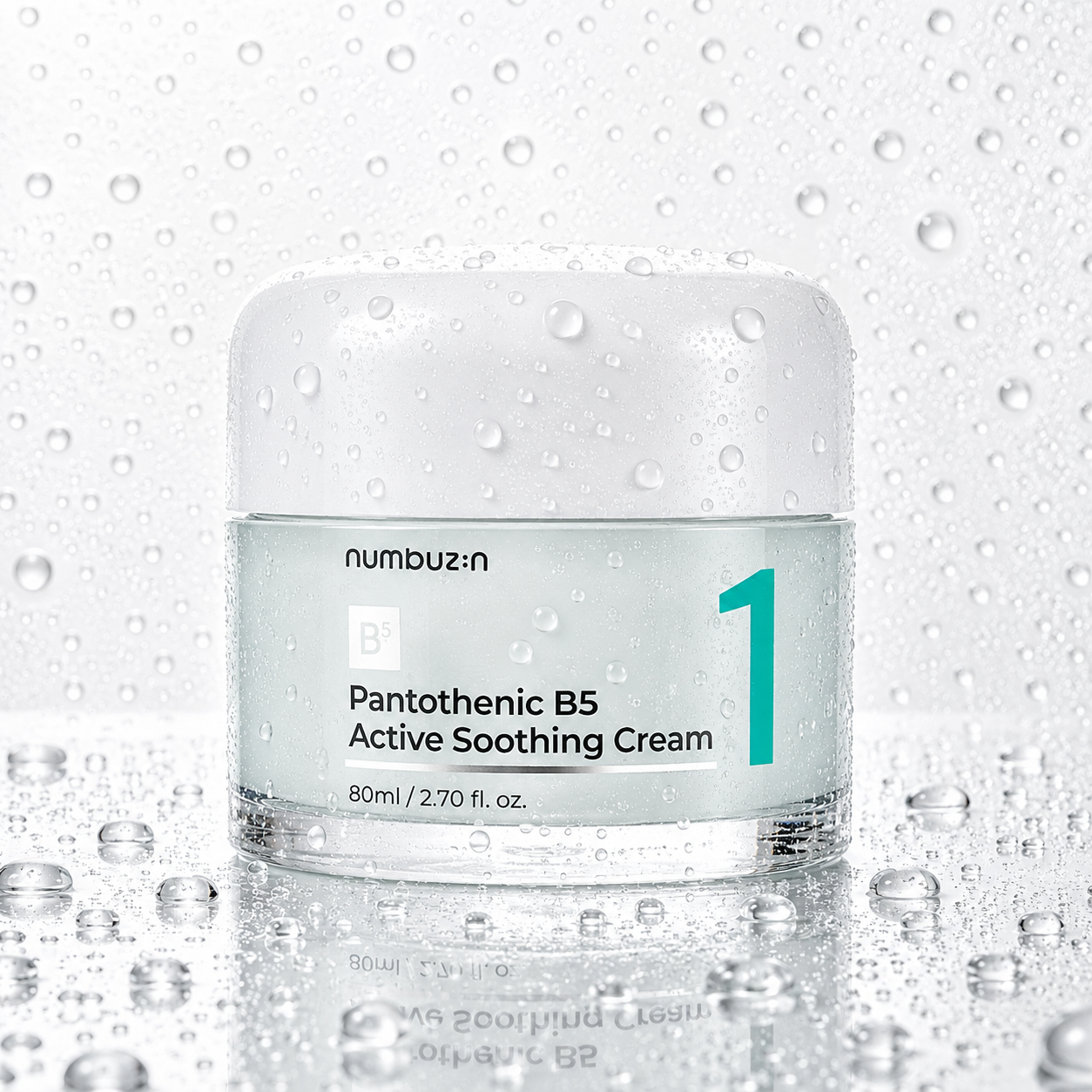 numbuzin - No.1 Pantothenic B5 Active Soothing Cream 80ml