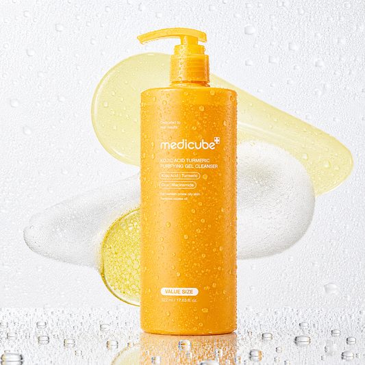 medicube - Kojic Acid Turmeric Purifying Gel Cleanser 500ml