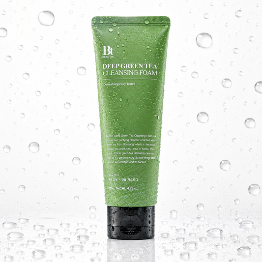 Benton - Deep Green Tea Cleansing Foam 120g