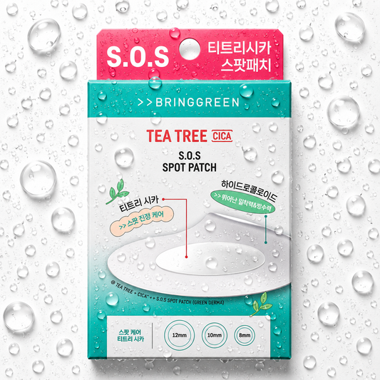 BRINGGREEN - Tea Tree Cica SOS Spot Patch 100pcs(75+25)
