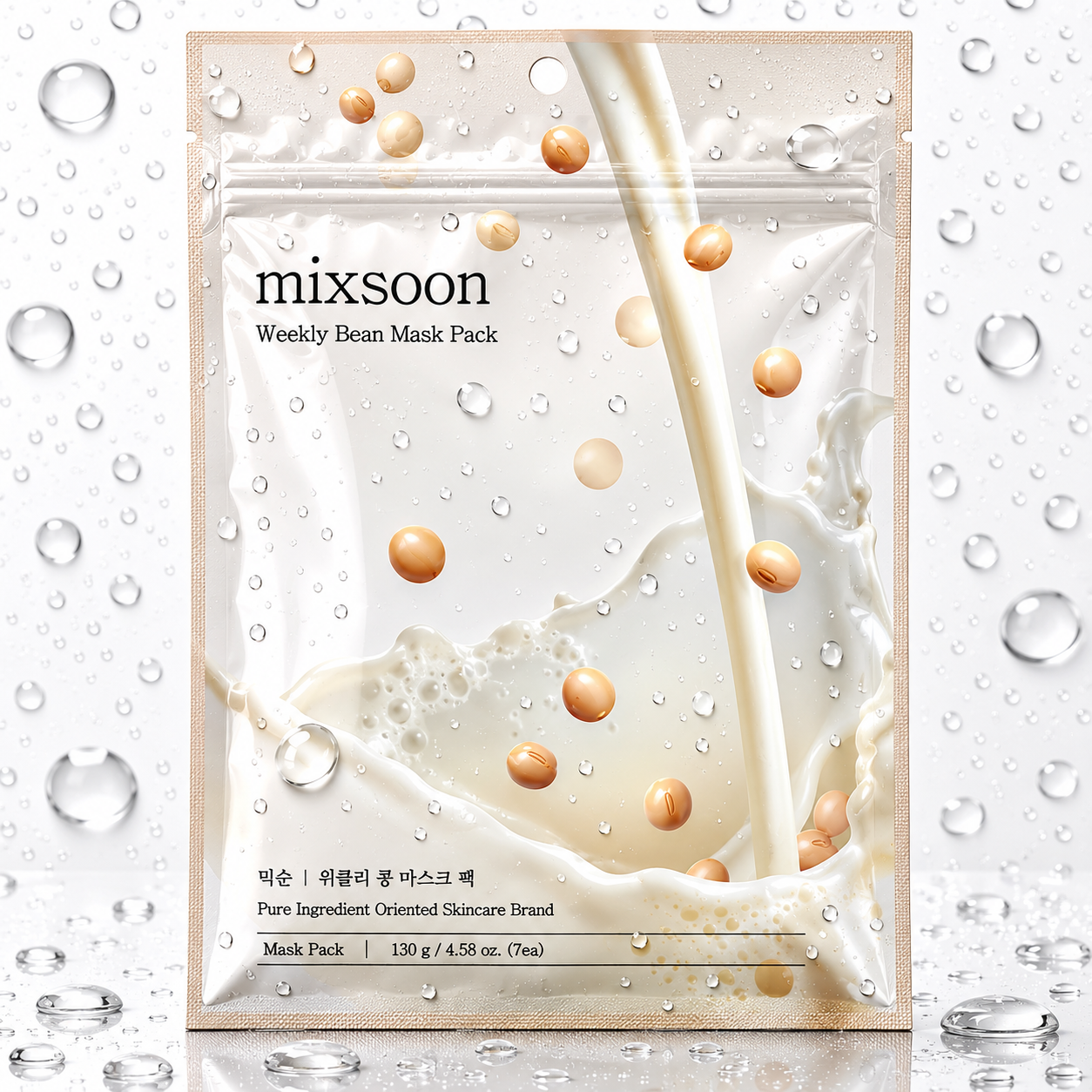 mixsoon - Weekly Bean Mask Pack 130g (7ea)