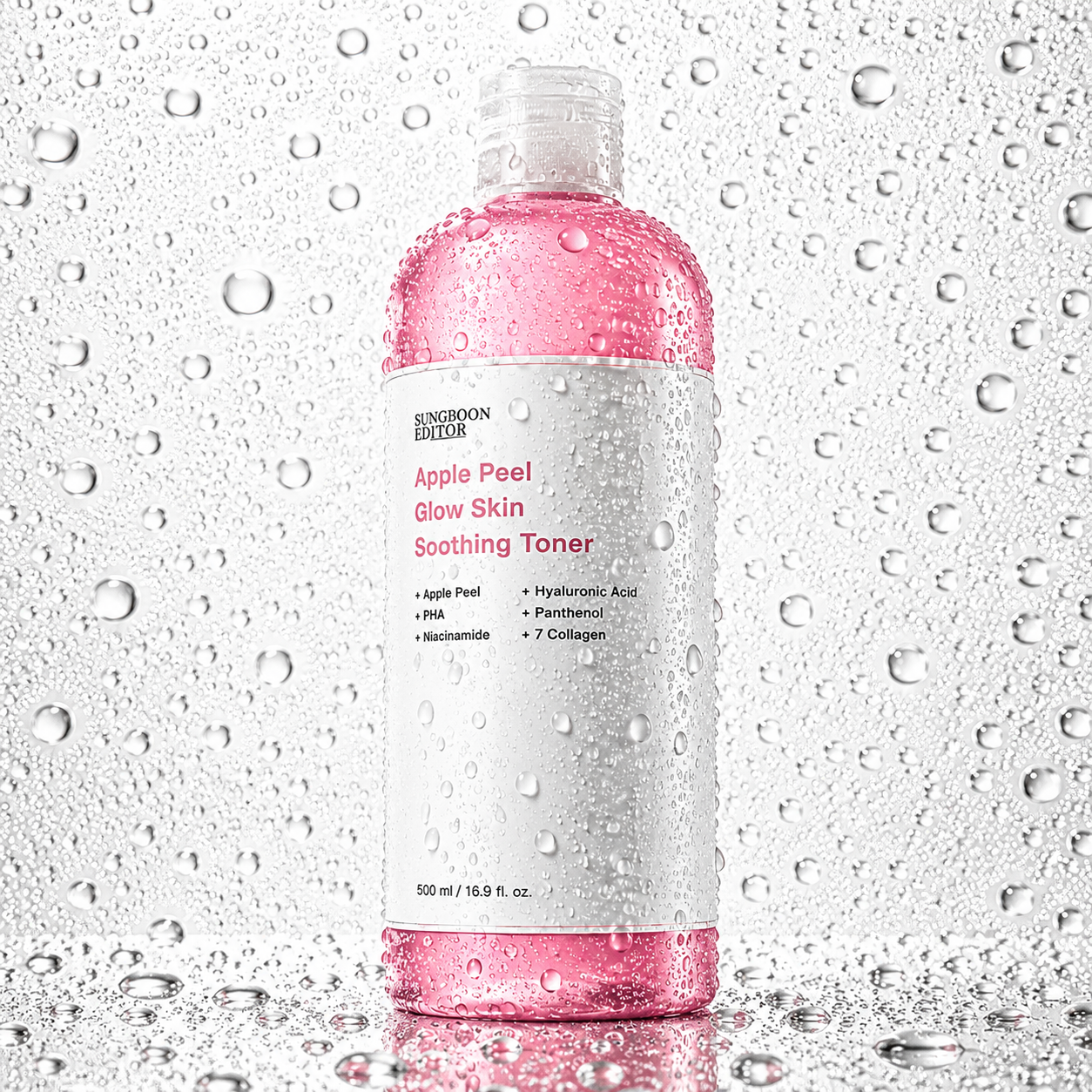 SUNGBOON EDITOR - Apple Peel Glow Skin Soothing Toner 340ml