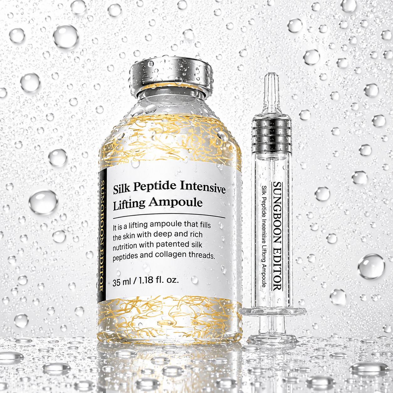 SUNGBOON EDITOR - Silk Peptide Intensive Lifting Ampoule 60ml