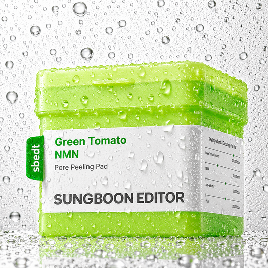 SUNGBOON EDITOR - Green Tomato NMN Pore Peeling Pad 170ml/60ea
