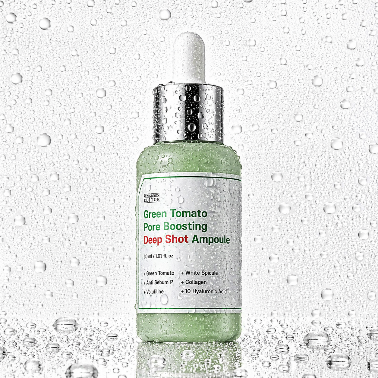 SUNGBOON EDITOR - Green Tomato Pore Boosting Deep Shot Ampoule 30ml