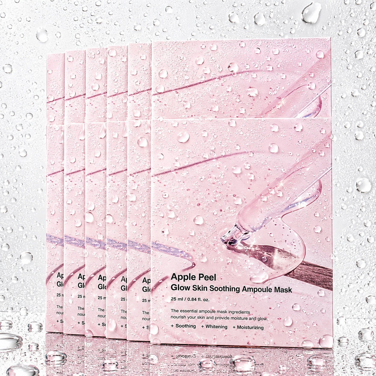 SUNGBOON EDITOR - Apple Peel Glow Skin Soothing Ampoule Mask 23 X 10ea