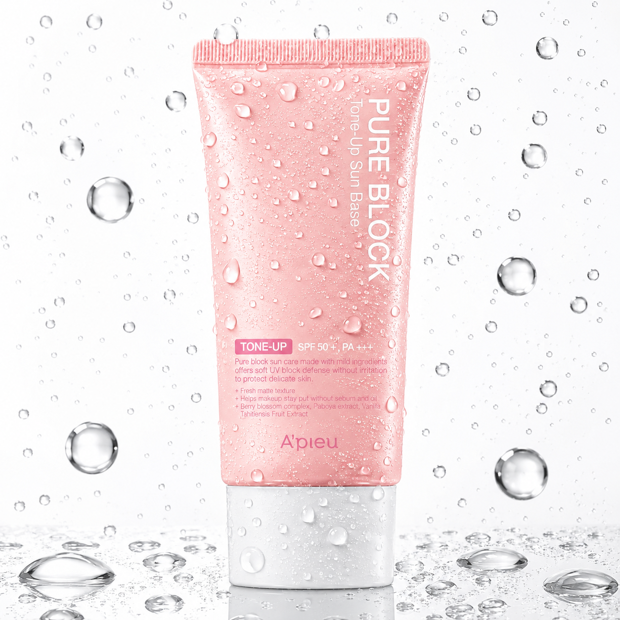 A'pieu - Pure Block Tone-Up Sun Base SPF50+/PA+++ 50ml