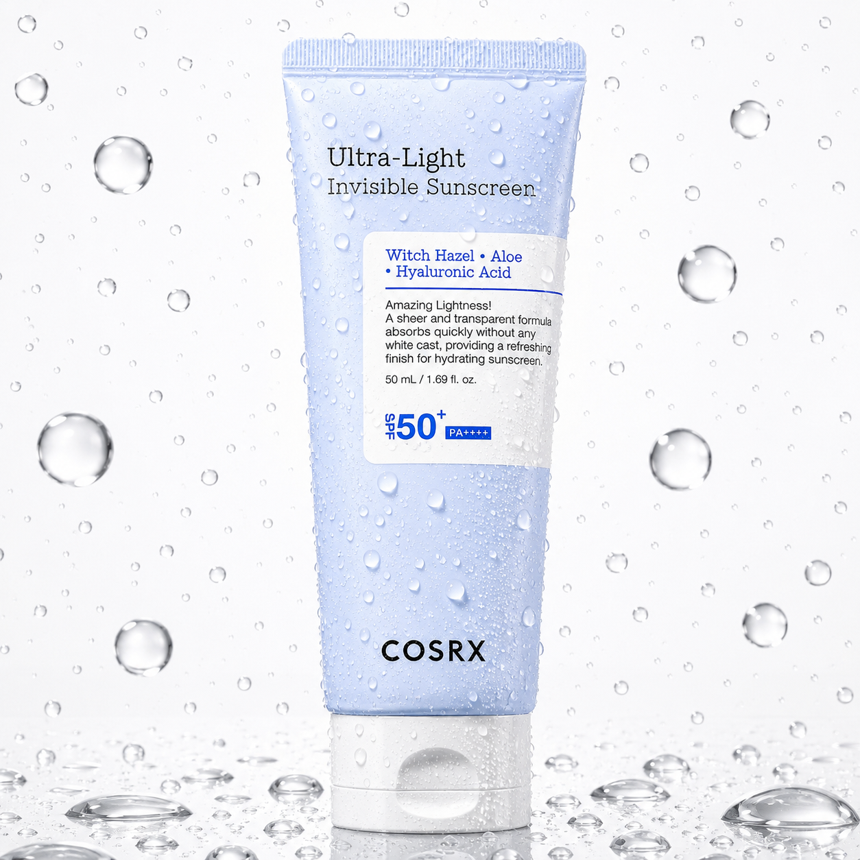 COSRX - Ultra-Light Invisible Sunscreen SPF50 PA++++ 50ml