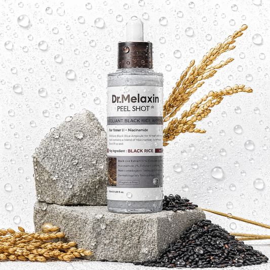 Dr.Melaxin - Peel Shot Exfoliating Black Rice Ampoule 80ml