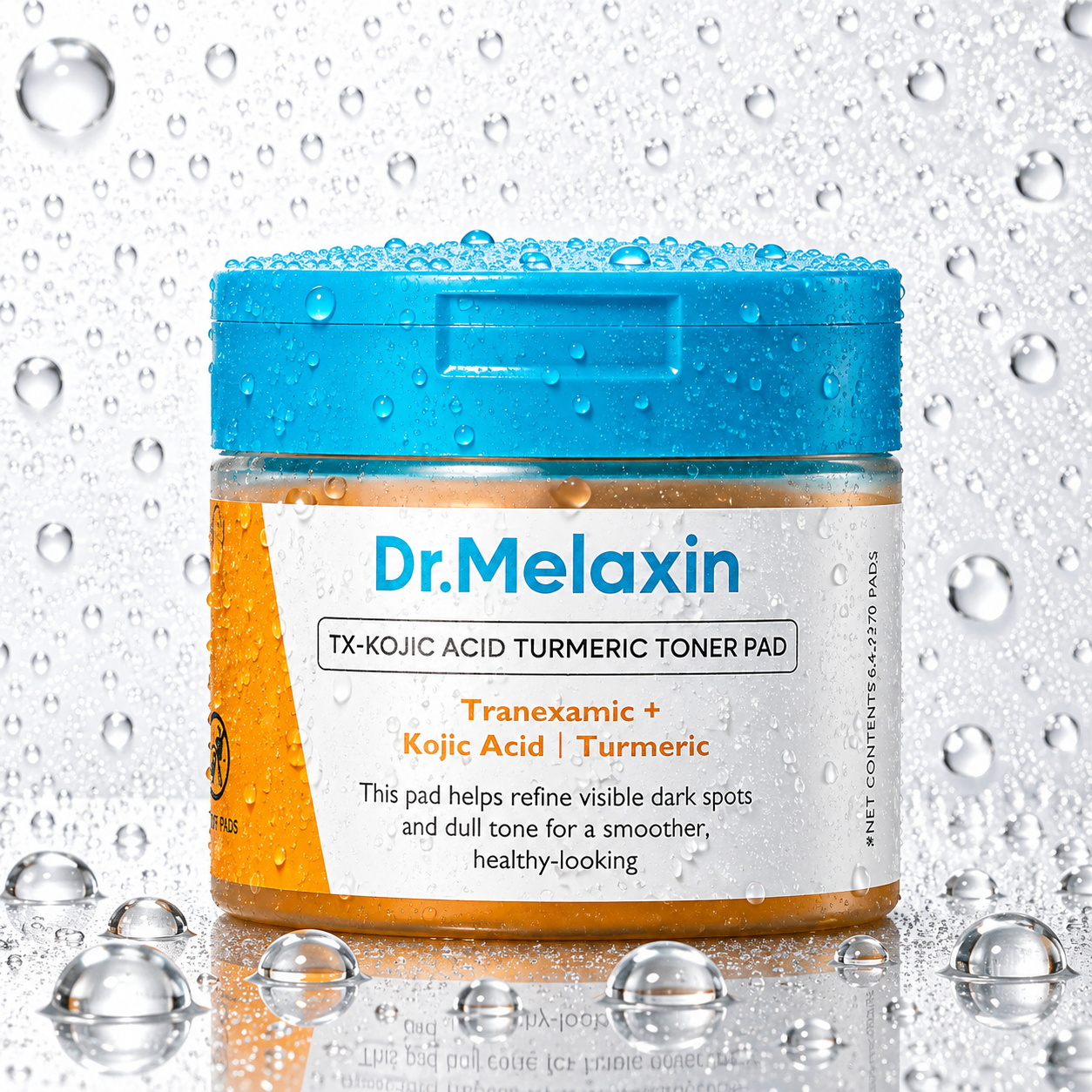 Dr.Melaxin - TX Kojic Acid Turmeric Toner Pads 70ea