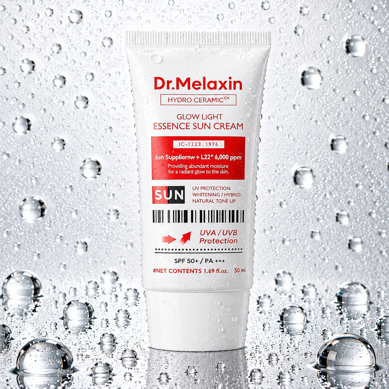 Dr.Melaxin - Hydro Ceramic Tone Up Essence Sunscreen SPF50+ PA++++ 50ml