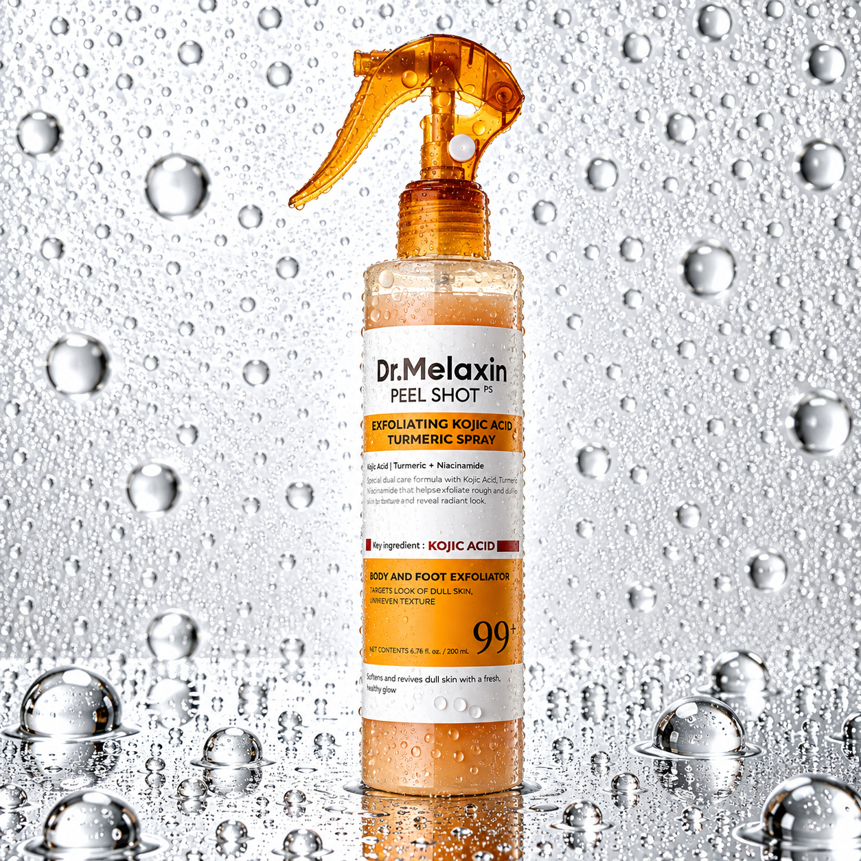 Dr.Melaxin - Peel Shot Exfoliating Kojic Acid Turmeric Spray 200ml