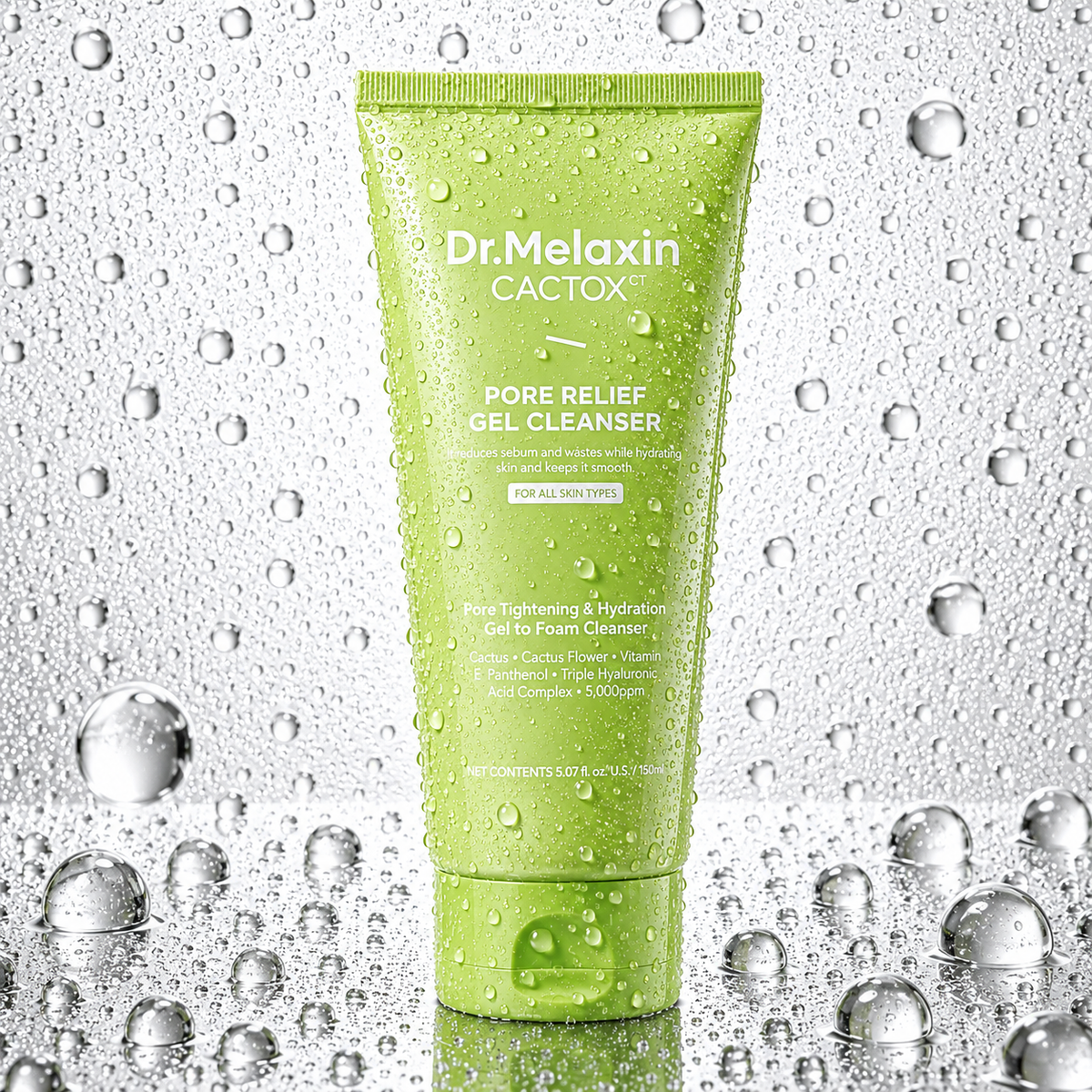 Dr.Melaxin - Cactox Pore Relief Gel Cleanser 120ml