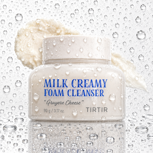 TIRTIR - Milk Creamy Foam Cleanser 90g