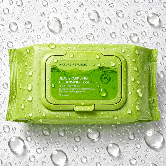 NATURE REPUBLIC - Jeju Sparkling Cleansing Tissue 50 Sheets