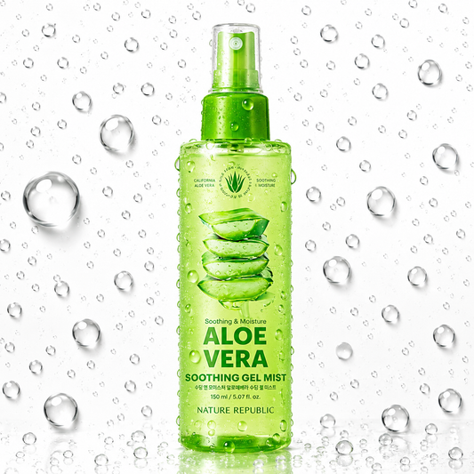 NATURE REPUBLIC - Soothing & Moisture Aloe Vera Soothing Gel Mist 155ml