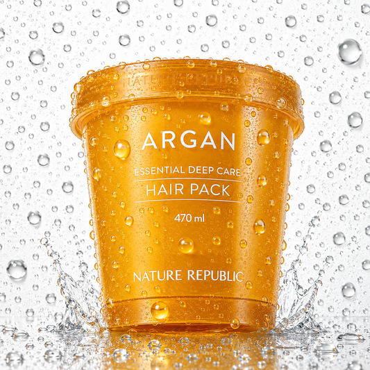 NATURE REPUBLIC - Argan Essential Deep Care Hair Pack 470ml