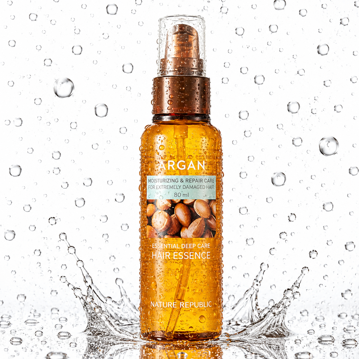 NATURE REPUBLIC - Argan Essential Deep Care Essence 80ml