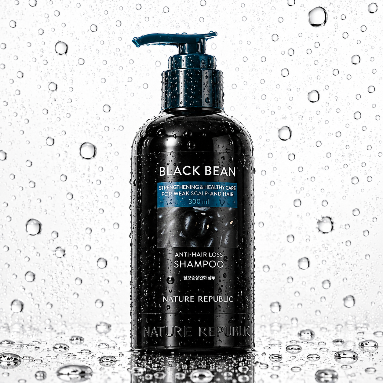 NATURE REPUBLIC - Black Bean Scalp Care Shampoo 300ml