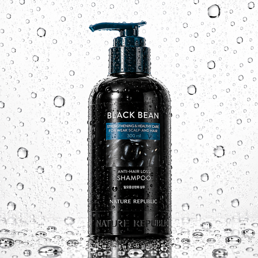 NATURE REPUBLIC - Black Bean Scalp Care Shampoo 300ml