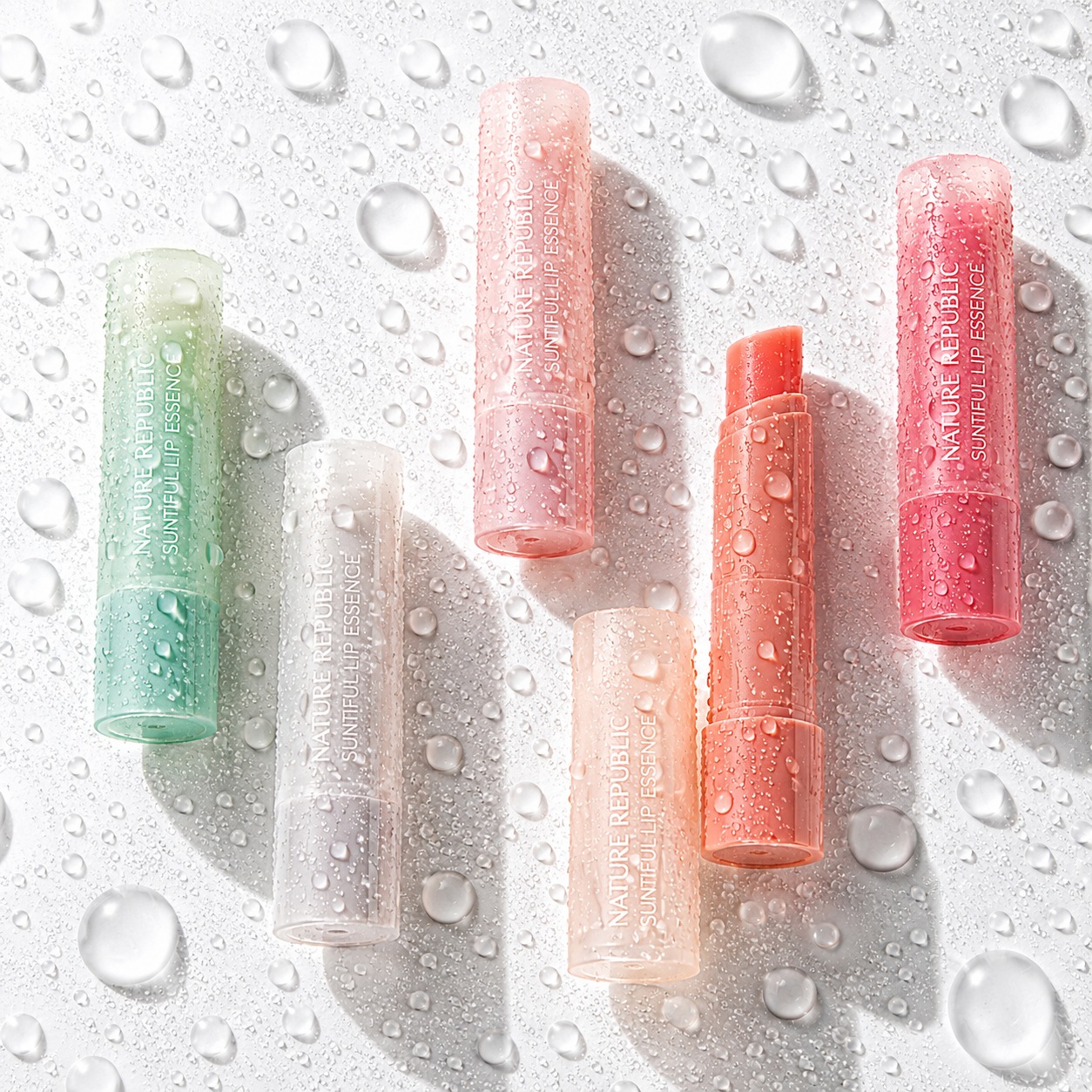 NATURE REPUBLIC - Essential Lip Balm 4.2g (5colors)