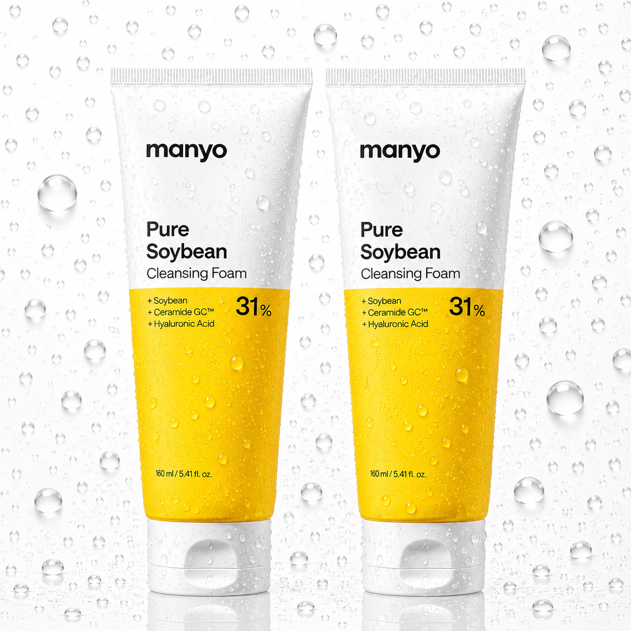 ma:nyo - Pure Soybean Cleansing Foam 160ml x 2ea